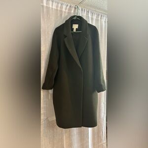 Elegant Green Women's Coat